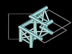 ALUTRUSS TRILOCK 6082AL-32 3-Wege-Ecke /\ links