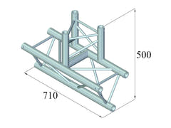 ALUTRUSS TRILOCK 6082AT-38 3-Wege-T-Stück