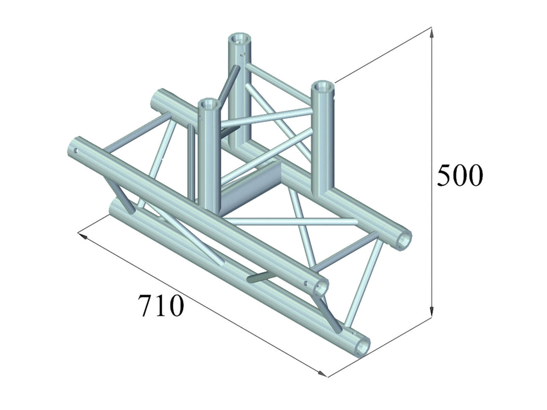 ALUTRUSS TRILOCK 6082AT-38 3-Wege-T-Stück