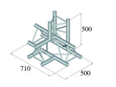 ALUTRUSS TRILOCK 6082AT-42 4-Wege-Stück \/