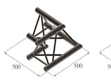 ALUTRUSS TRILOCK S-PAC 21 2-way Corner 90° black