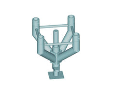 ALUTRUSS QUADLOCK Nivellier-Podest QNF-300