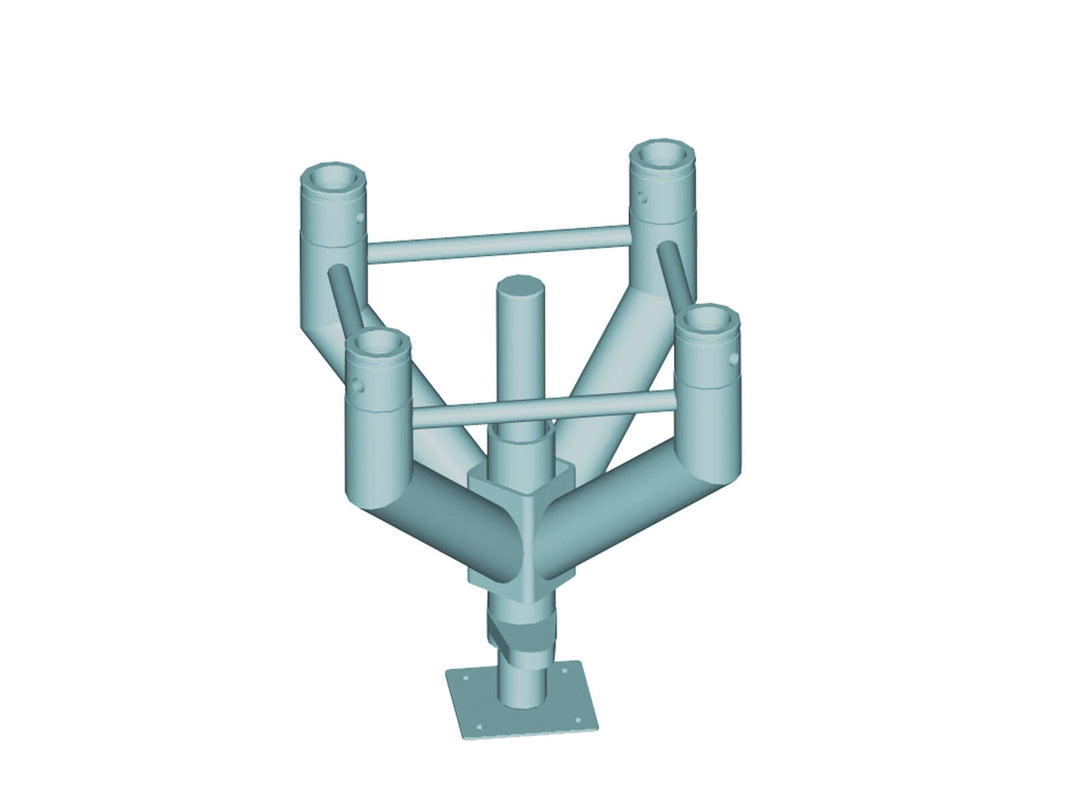 ALUTRUSS QUADLOCK Nivellier-Podest QNF-300
