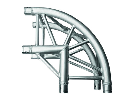 Alutruss QUADLOCK 6082C-21R 2-Wege Ecke (90°)