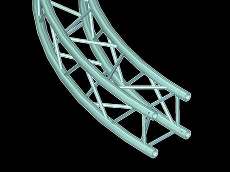 ALUTRUSS QUADLOCK 6082 Element für Kreis 6m in.45°
