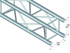ALUTRUSS QUADLOCK QL-ET34-1000 4-Wege-Kreuzträger