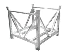 ALUTRUSS Dolly für quadratische Stahlgrundplatten 80x80