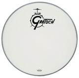 Gretsch Ambassador Coated 20" bassdrumfelle, schwarzes Logo in der Mitte