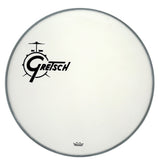 Gretsch Ambassador Coated 26" bassdrumfelle, schwarzes Logo links