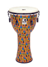 Toca Djembe Freestyle Mechanisch Gestimmt - Kente Cloth (SFDMX-12K)
