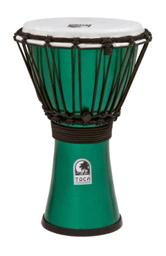 Toca Djembe Freestyle Colorsound - Metallic Grün (TFCDJ-7MG)