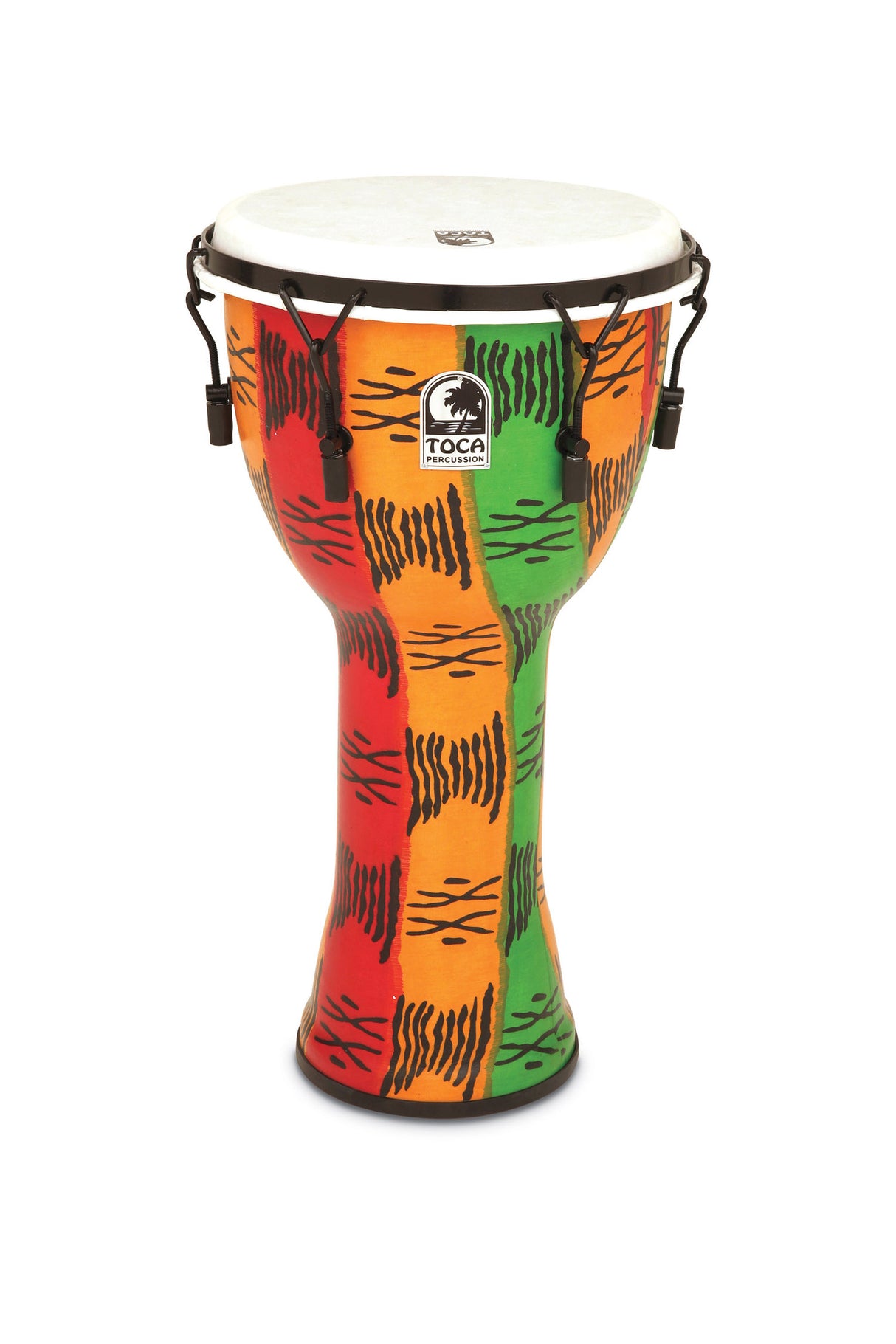 Toca Djembe Freestyle II Mechanisch Gestimmt - African Sunset (TF2DM-12AFS)