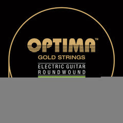Optima Saiten für E-Gitarre Goldsaiten rund gewickelt - Set (2028 RL)