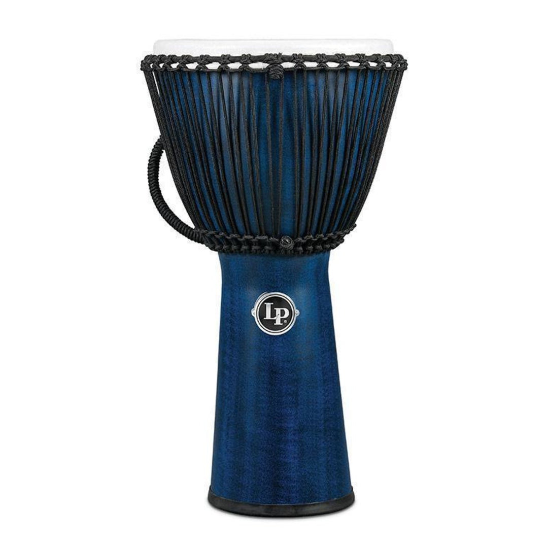 Latin Perkussion Djembe World Beat FX Seilgestimmt - Blau (LP725B)