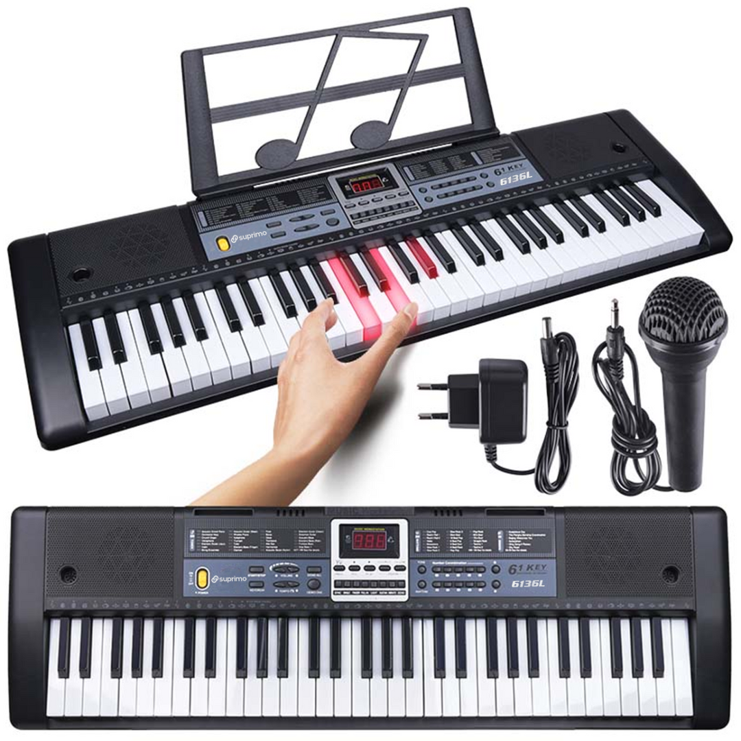 SUPRIMO 6136L keyboard mit Mikrofon