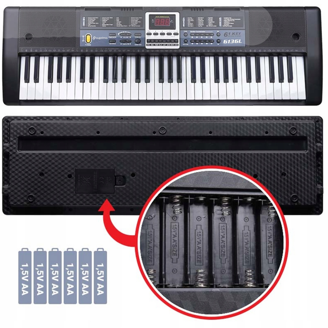 SUPRIMO 6136L keyboard mit Mikrofon