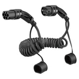 Spiralladekabel Typ 2 16A 3-phasig 5 Meter