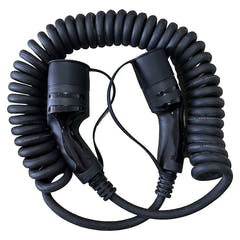 Spiralladekabel Typ 2 16A 3-phasig 5 Meter