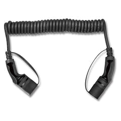 Spiralladekabel Typ 2 32A 3-phasig 5 Meter