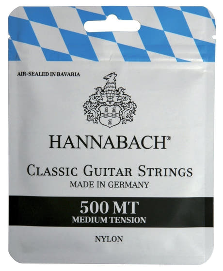 Hannabach 500 Saitensatz für klassische gitarren, medium tension