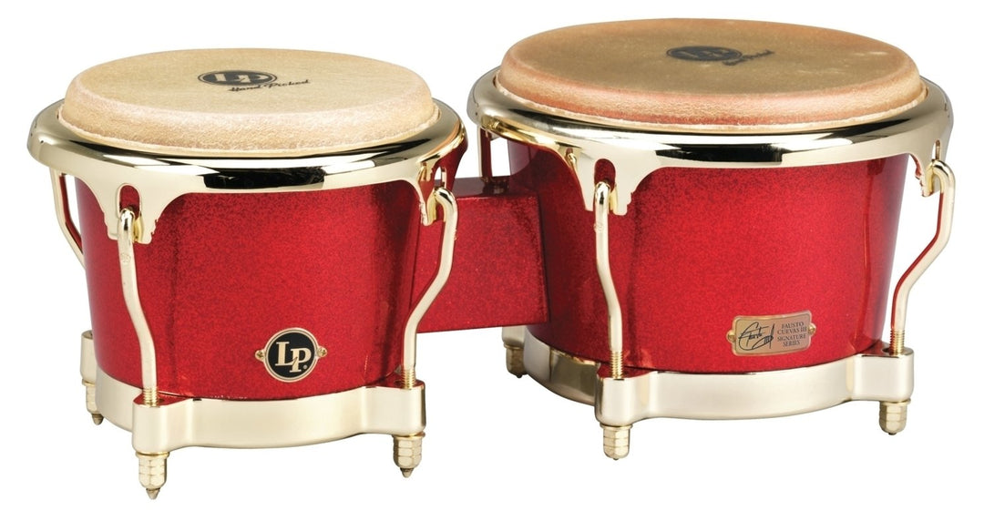 Latin Perkussion Bongo Galaxy Fiberglass Fausto Cuevas III Signature (LP794V-ARG)