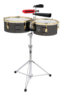 Latin Perkussion Timbales Fausto Cuevas Signature - 14"/16" (LP1416-R)