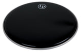 Latin Percussion Perkussion Fell Brasilianisches Pandeiro LP3010 LP3010N LP3012 LP3012-SM - 12" Nauga, schwarz (LP3907)