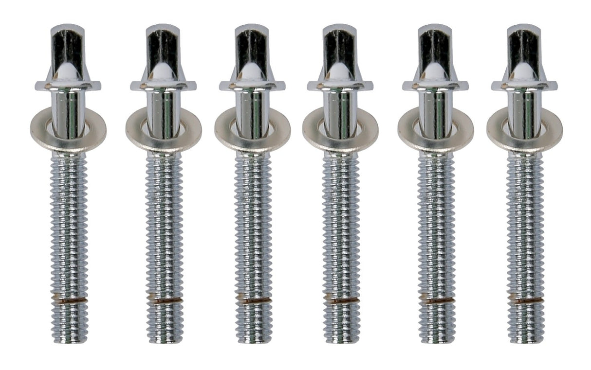 Latin Perkussion Spann rods Timbale - Aspire LPA256 - Chrom, 6 Stück (LPA2541)