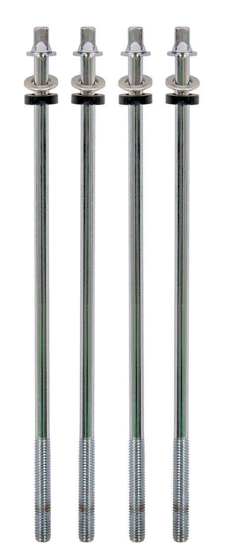 Latin Percussion Spannstäbe Brasilianische Caixa - LP3212 - Chrom, 4 Stück (LP3922)