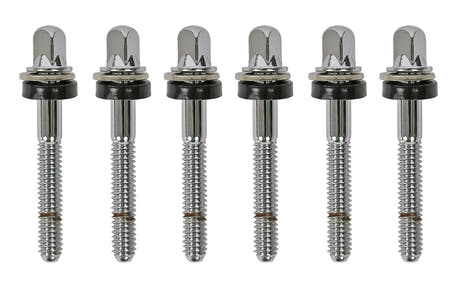 Latin Perkussion Tension rods Mini Timbales + Micro Snare + Drum Timbales - LP845-K 845-JD LP846-SN LP848-SN LP812-C LP813-C LP812-BN LP813-BN - Chrome, 6 Stück (LP2540)