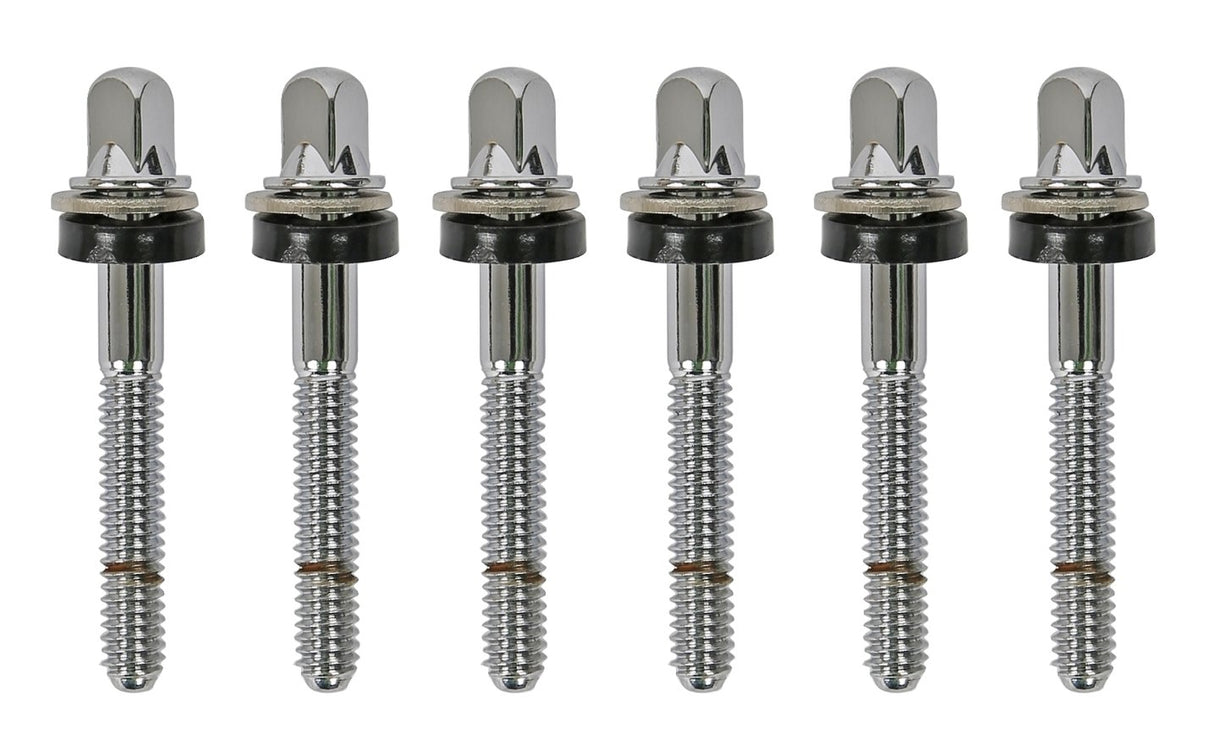 Latin Perkussion Tension rods Mini Timbales + Micro Snare + Drum Timbales - LP845-K 845-JD LP846-SN LP848-SN LP812-C LP813-C LP812-BN LP813-BN - Chrome, 6 Stück (LP2540)
