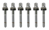 Latin Perkussion Tension rods Mini Timbales + Micro Snare + Drum Timbales - LP845-K 845-JD LP846-SN LP848-SN LP812-C LP813-C LP812-BN LP813-BN - Chrome, 6 Stück (LP2540)