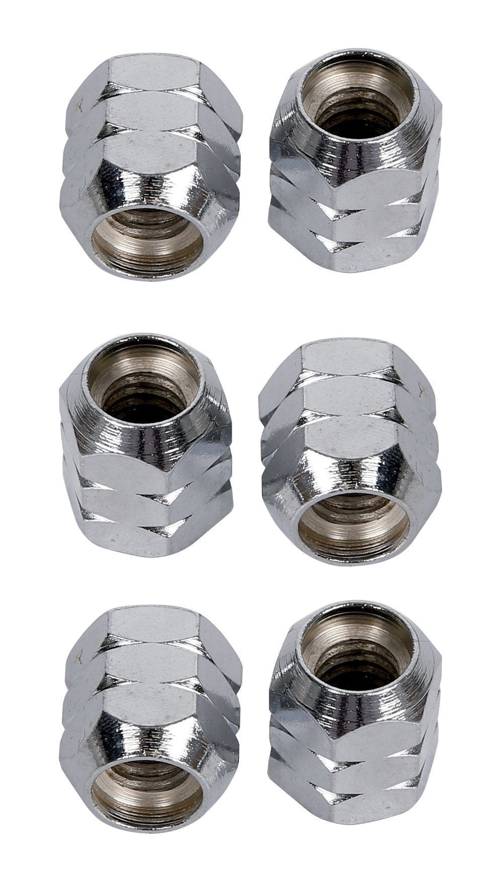 LP952 Super Nuts 5/16" Muttern, Chrom, 6 Stk.