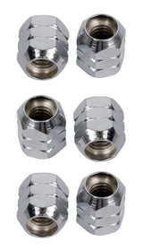 LP952 Super Nuts 5/16" Muttern, Chrom, 6 Stk.