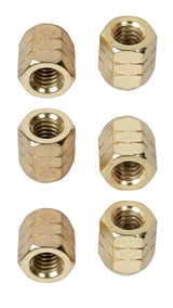 LP952B Super Nuts 5/16" Muttern, gold, 6 Stück