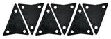 Latin Percussion Conga Hardware Kunststoffpad für Seitenplatte - Galaxy (3-Loch) (LP630)