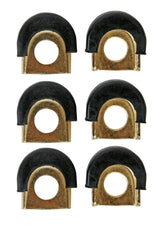 LP628G Procare Schalenprotektoren für congas, 3/8"-Öffnung, Gold, 6 Stück
