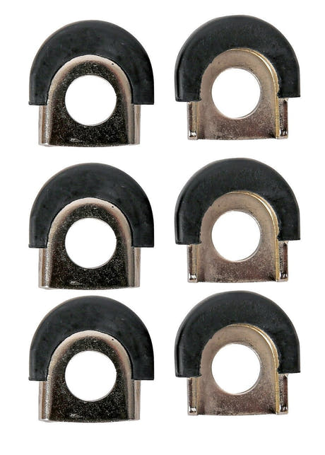 LP628G-C Procare Schalenprotektoren für congas, 3/8" Loch, Chrom, 6 Stück