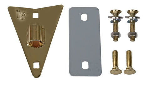 LPA423D Seitenplatte für Aspire-, Highline- und City-congas, gold