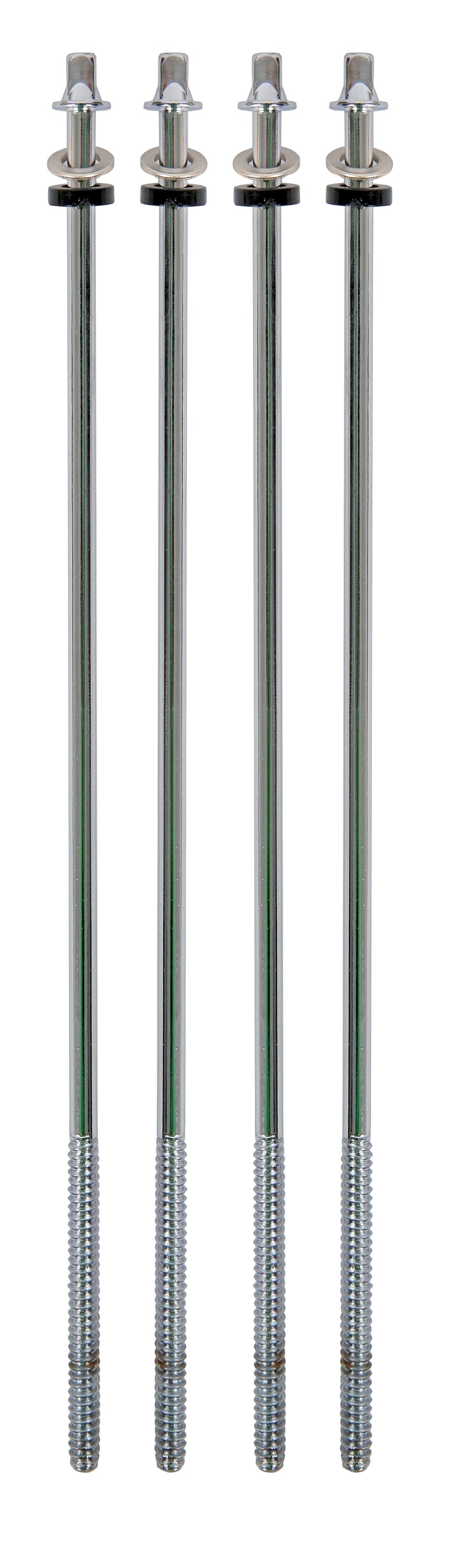 Latin Percussion Spann rods Brasilianische Repinique - LP3110 LP3112 - Chrom, 4 Stück (LP3921)
