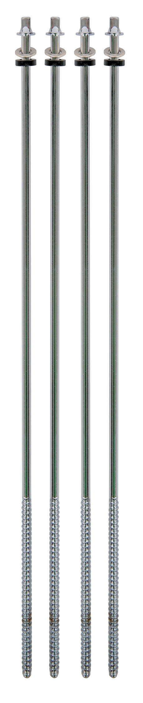 Latin Percussion Spann rods Brasilianisches Surdo - LP3018 LP3020 LP3118 LP3120 - Chrom, 4 Stück (LP3920)