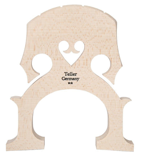Teller Cellosteg Modell Nr. 3, 4/4, vorgekerbt