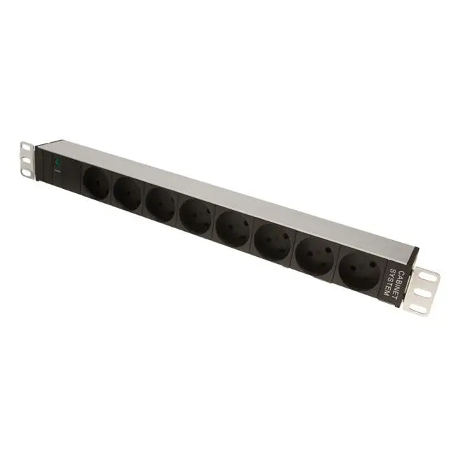 Stromschiene m. Erdung (DK, 19" Rack)