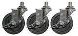 LP910 Drehrolle mit Bremse für LP290- und LP291-Ständer, 3 Stück