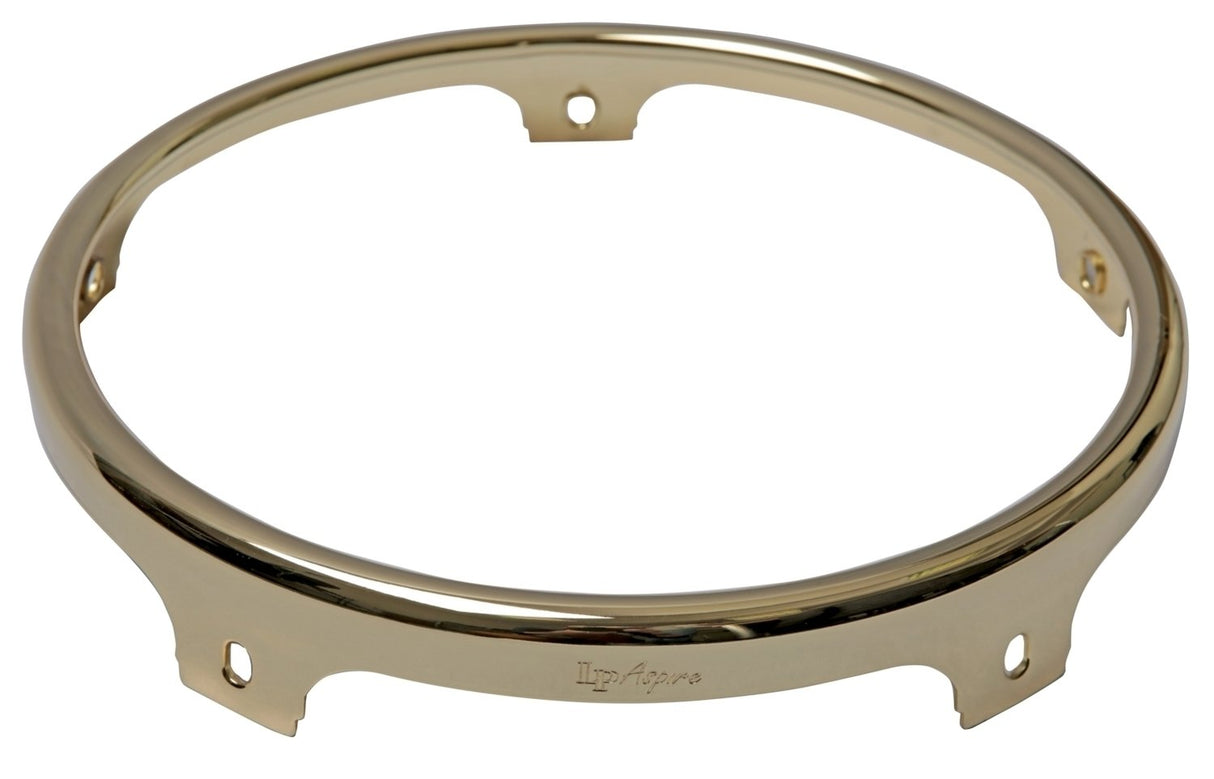 Latin Percussion Hooped Conga Aspire EZ Curve Gold - 12" Tumba | 6 hole (LPA429C)