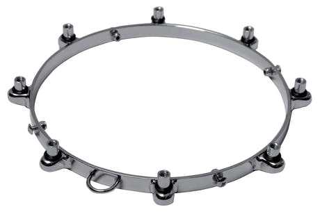 Latin Percussion Gehooptes Brasilianisches Messing Cuica LP3408 - Unterer Rand | 8 Löcher (LP3938)