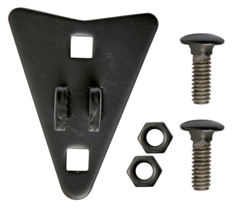 LP72FX-SP Seitenplatte für FX-djembes aus PVC, 2 Löcher, schwarz