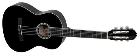 VGS BasicPlus klassische Gitarre 3/4, schwarz