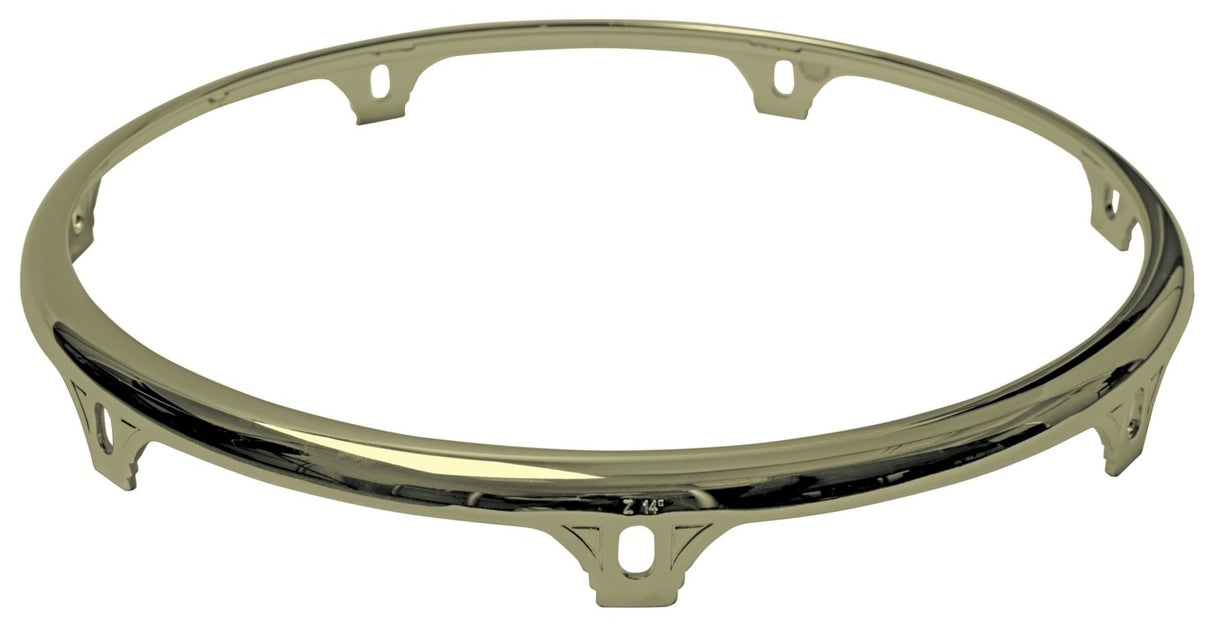 Latin Perkussion Hooped Conga Comfort Curve II - Z Series (Extended Collar) - Gold - 14" Super Tumba | 7 hole (LP775B)