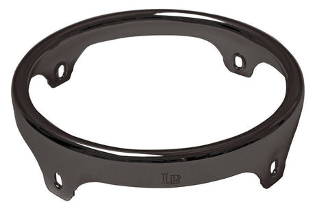 LP Highline EZ Curve bongoring 8", 4 Löcher, gebürstetes Nickel (LPH423B)